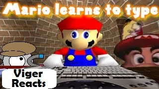 Viger Reacts to SMG4 "SM64: Mario learns to type"