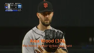 [NLDS game 3, Oct 11] Alex Wood's pitches, MLB highlights, 2021