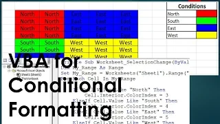 Conditional Formatting using VBA Code - Change Cell Color basis on Condition