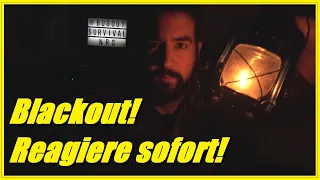 Die erste Stunde zählt! 5 Sofortmaßnahmen beim Blackout | Prepper