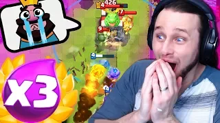 IS THIS the BEST DECK for 3X ELIXIR in CLASH ROYALE?!
