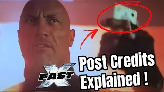 Fast X | Luke Hobbs Returns?! | Post Credit Scene Explained!