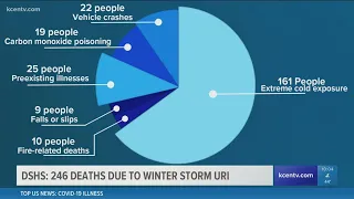 246 deaths due to Winter Storm Uri