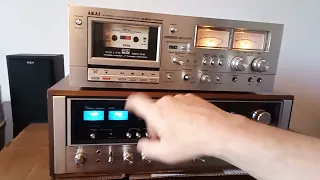 sansui 9090 and akai gxc 750d demo 6 May 22