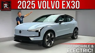 The 2025 Volvo EX30 Is An Affordable Electric Reincarnation Of The Funky C30 Hatch