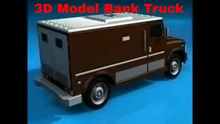 3D Model Bank Truck Review