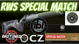 CZ 457 LRP - IBI Barrel - RWS Special Match - 50 yards