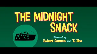 Tom and Jerry - The Midnight Snack (1945, 1954) Titles Sequence CinemaScope