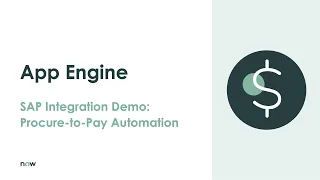 App Engine + SAP Integration Demo: Procure-to-Pay Automation