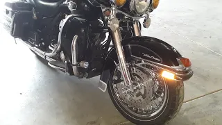 Harley-Davidson chrome fork replacement