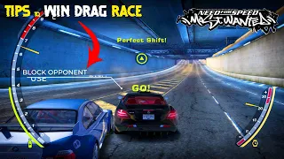 How To Play and Win Drag Race in Need for Speed Most Wanted