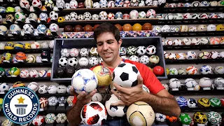 Largest Collection of Footballs - Guinness World Records