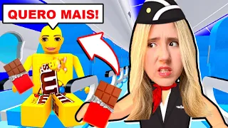 TRABALHE EM UM AVIÃO POR UM DIA no ROBLOX!