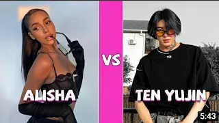 Alisha Kone vs Ten Yujin TikTok Dances Compilation