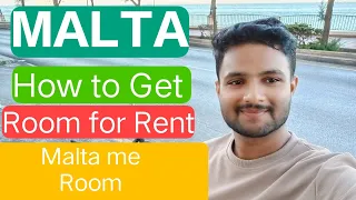 Malta me Room(Flat) Kaise milega | How to Find Accommodation in malta | Room for rent in Malta