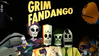 Grim Fandango the Movie Remastered || All Cutscenes