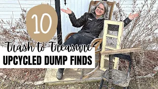 Transforming Trash to Treasure with Incredible Dumpster Finds!