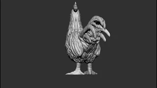 Chicken and rooster  FREE STL - link in description