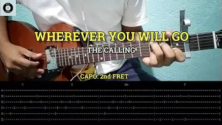 Wherever you will go - The Calling ( Easy Chords Tutorial )