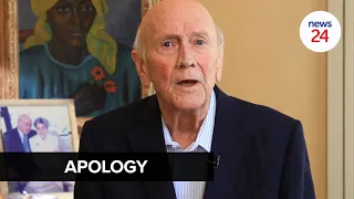 WATCH | De Klerk from beyond the grave apologises 'without qualification'