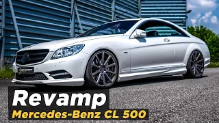 Mercedes-Benz CL 500 Gets A Revamp With Revised Stance, New Wheels