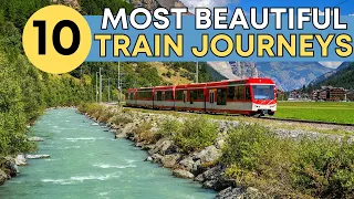 10 Most Beautiful Train Journeys In Europe - Train Travel Video