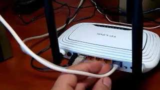 Как подключить роутер wifi (TP-LINK) к компьютеру