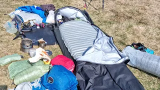 Living in the MLD eVent Bivy for three nights wild camping Dartmoor Late March 2022 Part 2