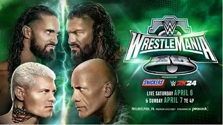 WWE 2K24 | Wrestlemania 40 Night One Predictions | WWE 2K24 PLE Simulation