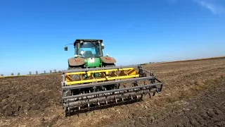 Traktoros Vlog - (ÚJ CÉG)JOHN DEERE 8230+Dondi Középmély lazító