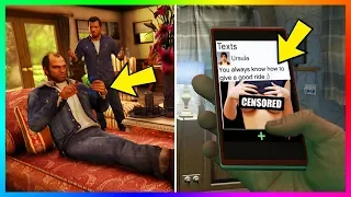 15 SECRET Text Messages That ONLY Trevor Can Receive In Grand Theft Auto 5!