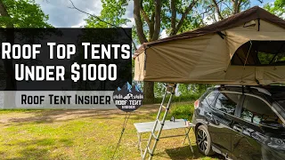 Best Budget Roof Top Tents Under $1000 - Roof Tent Insider