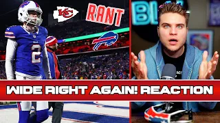 CHIEFS WIN! Bills WIDE RIGHT HEARTBREAKING EPIC | Divisional Round January 21 2024 Reaction