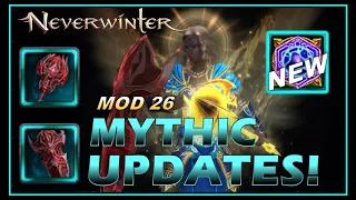 NEW WILD CARD Combat Enchant! (aoe dmg) Eye of Odran Fix & New Mythic Weapons Update! - Neverwinter