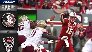 Florida State vs. NC State Condensed Game | 2018 ACC Football