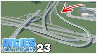 AUTOBAHNKREUZ aufbessern | Cities Skylines 23 | 4k/60fps #citiesskylines