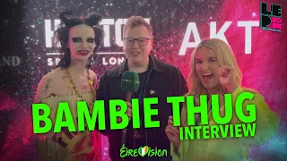 Bambie Thug (Ireland) 🇮🇪 Interview | London Eurovision Party 2024