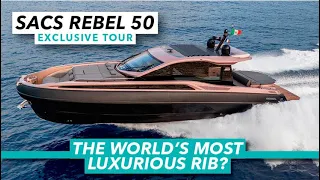 EXCLUSIVE: The world's most luxurious RIB? | SACS Rebel 50 tour | Motor Boat & Yachting