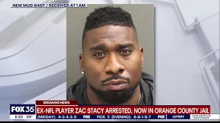 Ex-NFL player Zac Stacy arrested at Orlando airport_HD