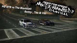 NFSMW M3 vs The Blacklist: Part 1 Sonny Taz & Vic