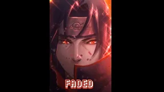 Faded slowed reverb audio (without words)1hour relaxing peaceful anime Itachi music❤️🎵