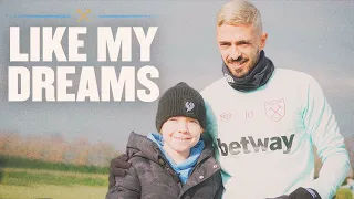 “This Whole Day Has Been Amazing” | West Ham Squad Surprise Emotional Fan | Like My Dreams
