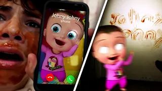 CALLING JOHNY JOHNY (YES PAPA) ON FACETIME!! *HE ATTACKED ME*