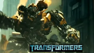 Bumblebee VS Brawl (I'll Drive, You Shoot) | Transformers (2007)