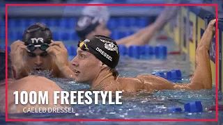 Caeleb Dressel Touches First | Men's 100 Freestyle A Final | Phillips 66 International Team Trials