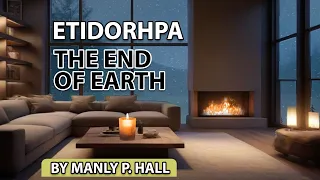 Etidorhpa or the End of Earth by Manly P. Hall -  Living room fireplace outdoor snow