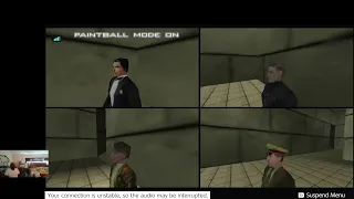 Goldeneye 007 match#1 05-05-2024 MJISFLY VS⭐️ANGELO⭐️VS SAMZORRITO VS GOLDNEYE64 (Nintendo Switch)