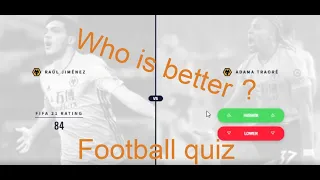 Transfermarkt football quiz