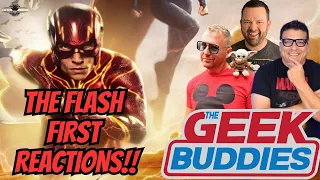 THE FLASH First Reactions and New Trailers!! - The Geek Buddies