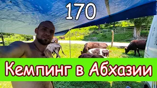 ВЛОГ | 170 серия #Ванлайф #Vanlife | Кемпинг в Абхазии